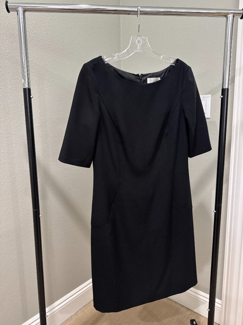 Eliza J Black Sheath Dress
